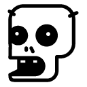 zombie glyph Icon