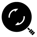 zoom refresh glyph Icon