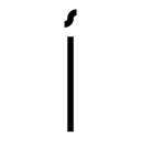 Í glyph Icon