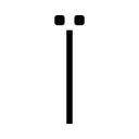 Ï glyph Icon