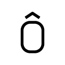 Ô glyph Icon