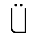 Û glyph Icon