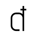 Đ glyph Icon
