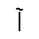 Ĩ glyph Icon