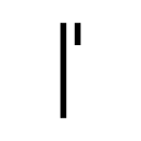 Ľ glyph Icon