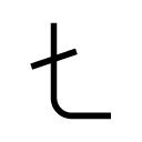 Ł glyph Icon