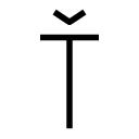Ŧ glyph Icon