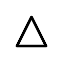 Δ glyph Icon