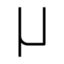 μ line Icon