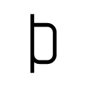 ρ glyph Icon