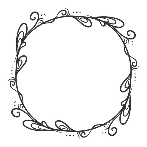 Vector-Illustration-circle-frame-6