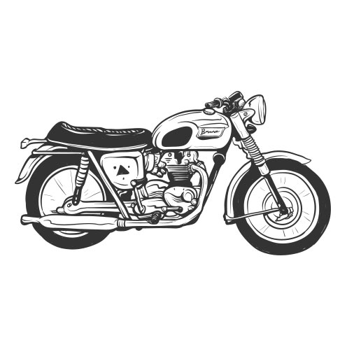 Vector-Illustration-motorcycle