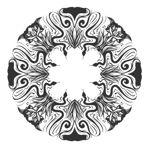 Vector-Illustration-river-flower-circle-ornaments