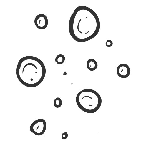 Vector-Illustration--water-bubbles