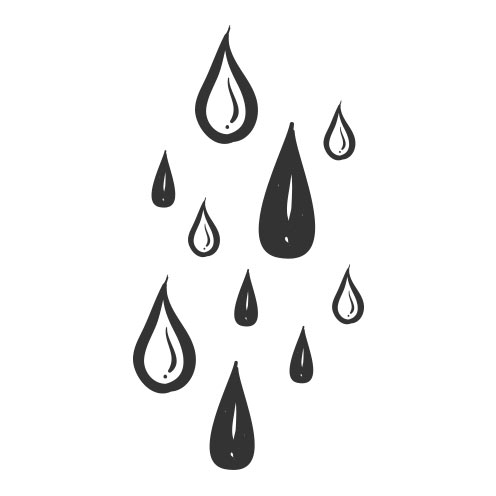 Vector-Illustration-water-drops