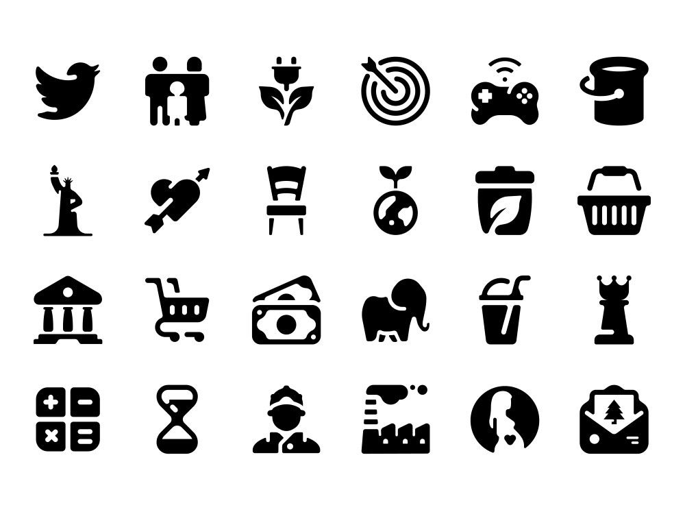 Solid icons pack