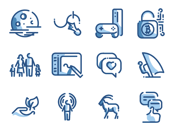 line icons pack duo tone