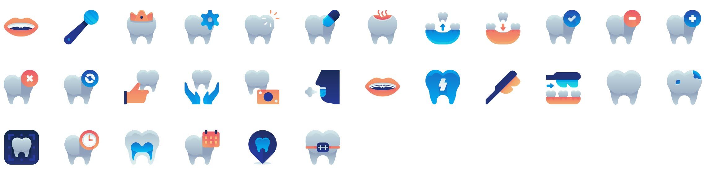 dental-gradient-icons-preview