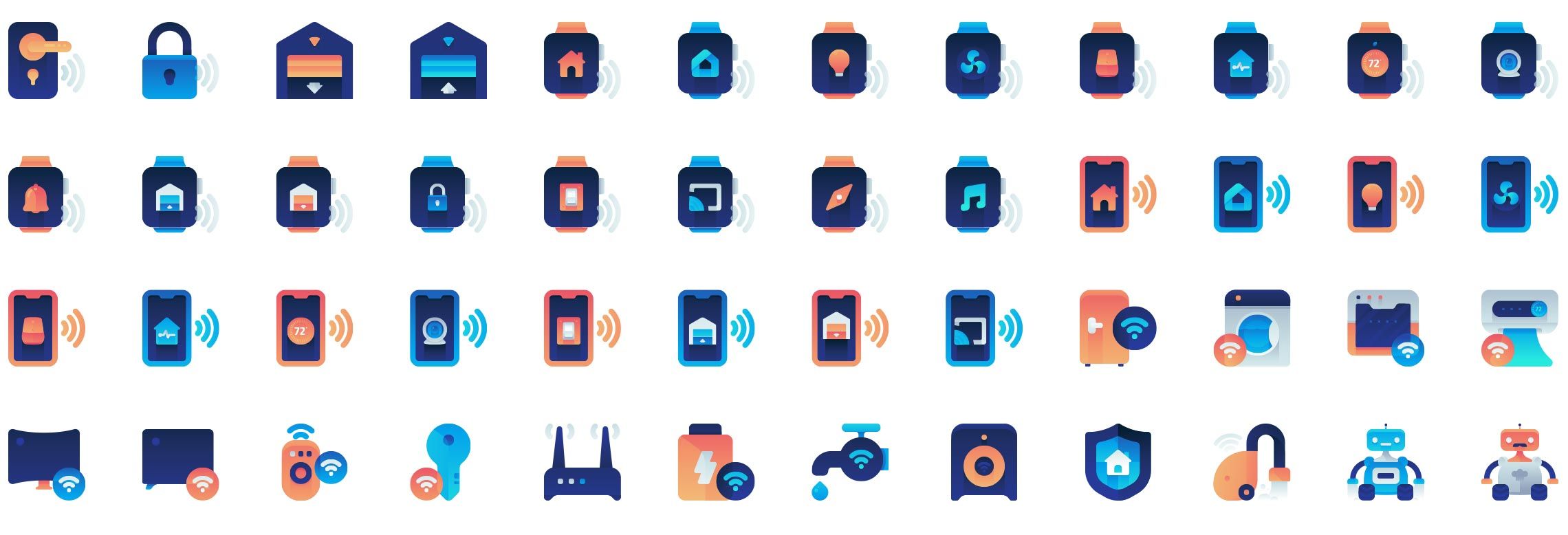 smart-home-gradient-icons-preview