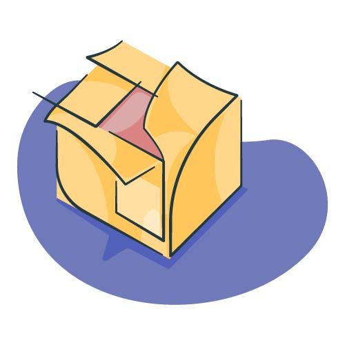 box, retail, delivery, inbox, move