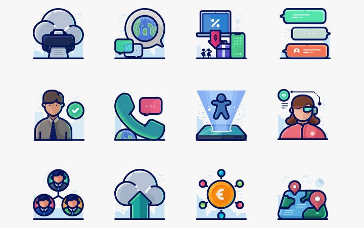 Free business icon pack