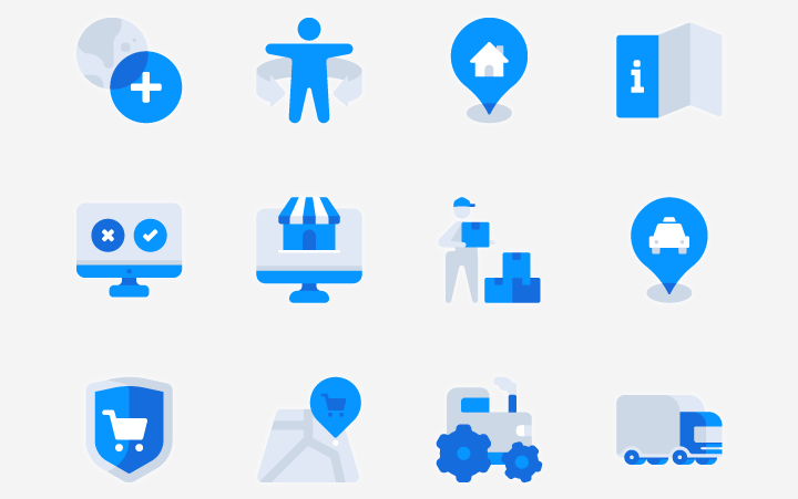 Accent Duo tone icons free download
