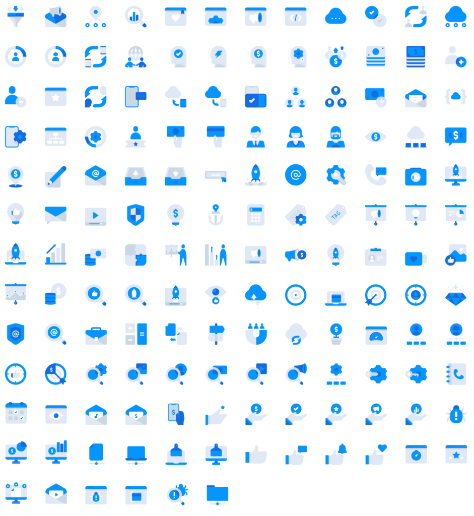 Accent Duo Tone Icons - Round Icons