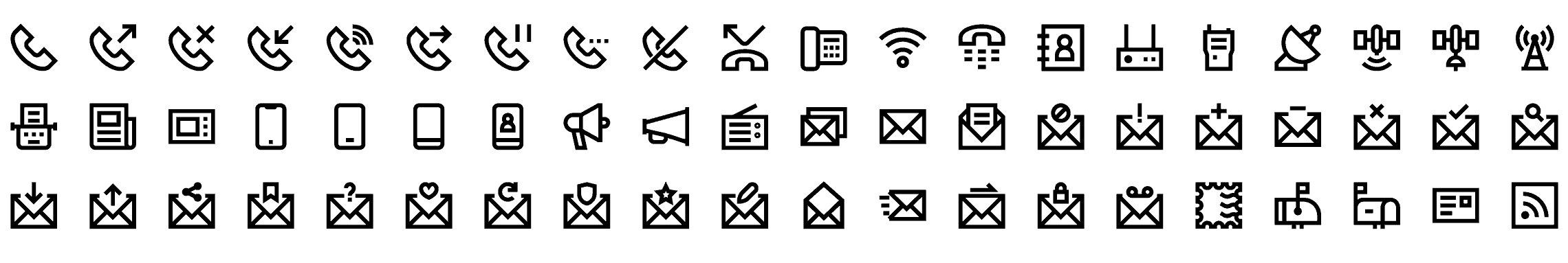 communication-mini-bold-icons-preview-settings