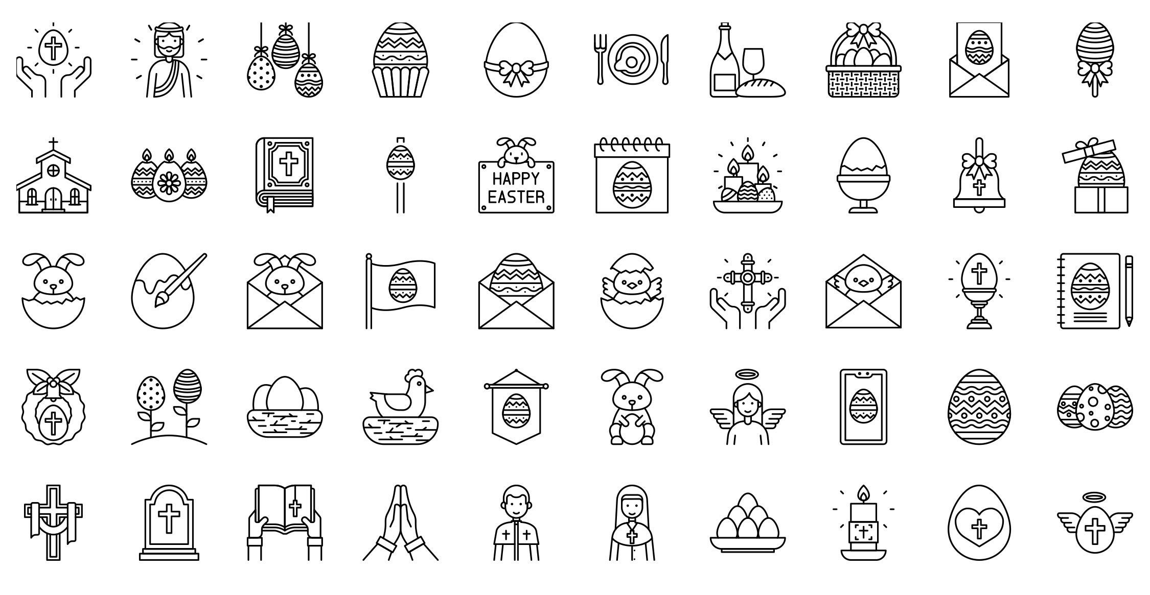 easter-thin-outline-preview