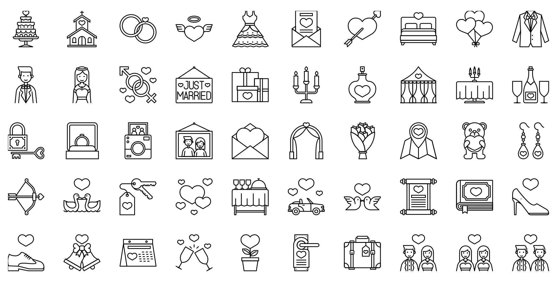wedding-thin-outline-preview